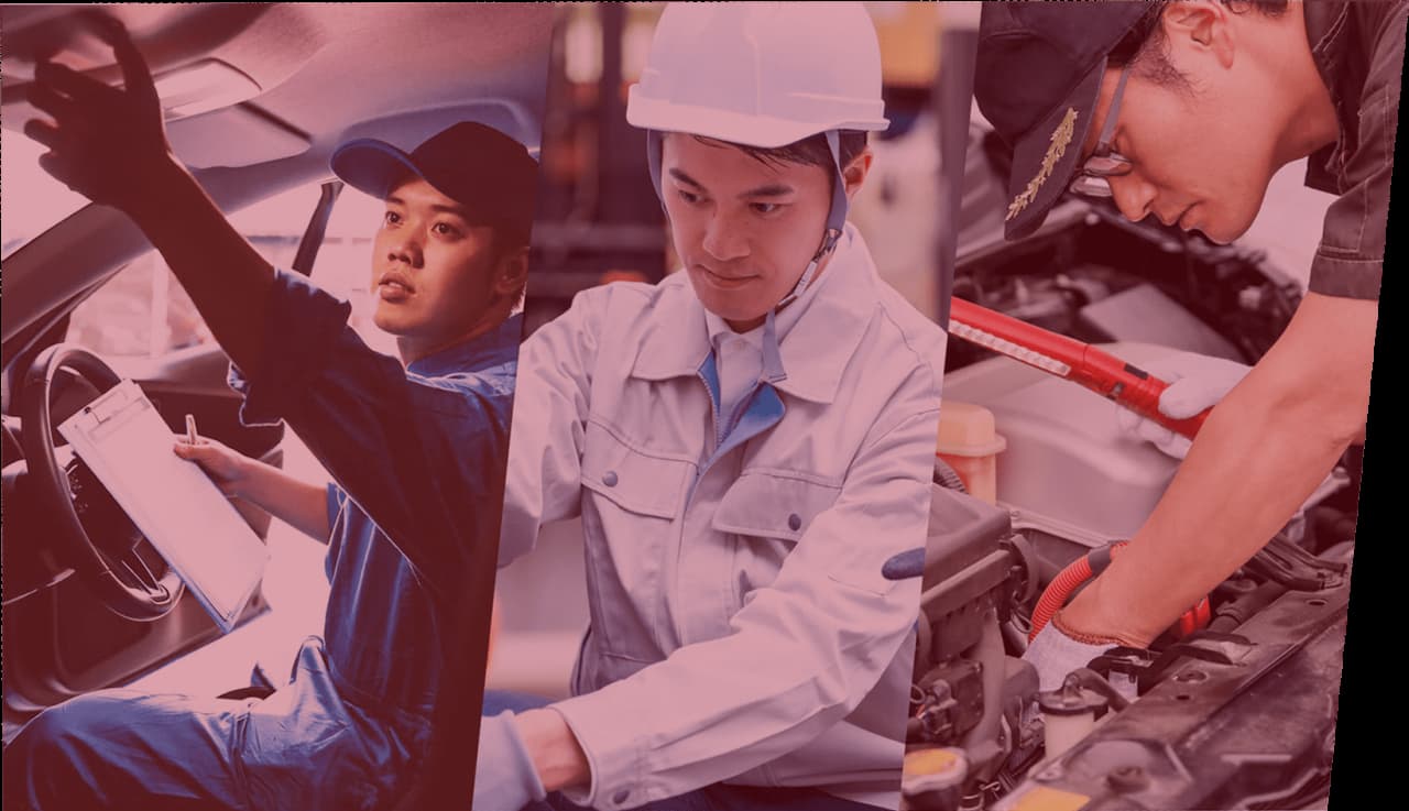 様々な整備シーン